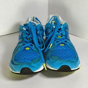 New Balance 890v2 Barringer Womens 8 Blue Lime Green Running‎ Shoes W890KB2